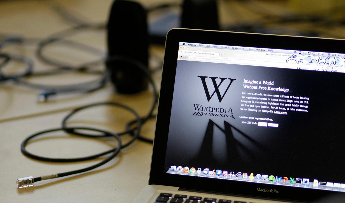 Pakistan har blockerat Wikipedia. Arkivbild. Foto: Eric Risberg/AP/TT