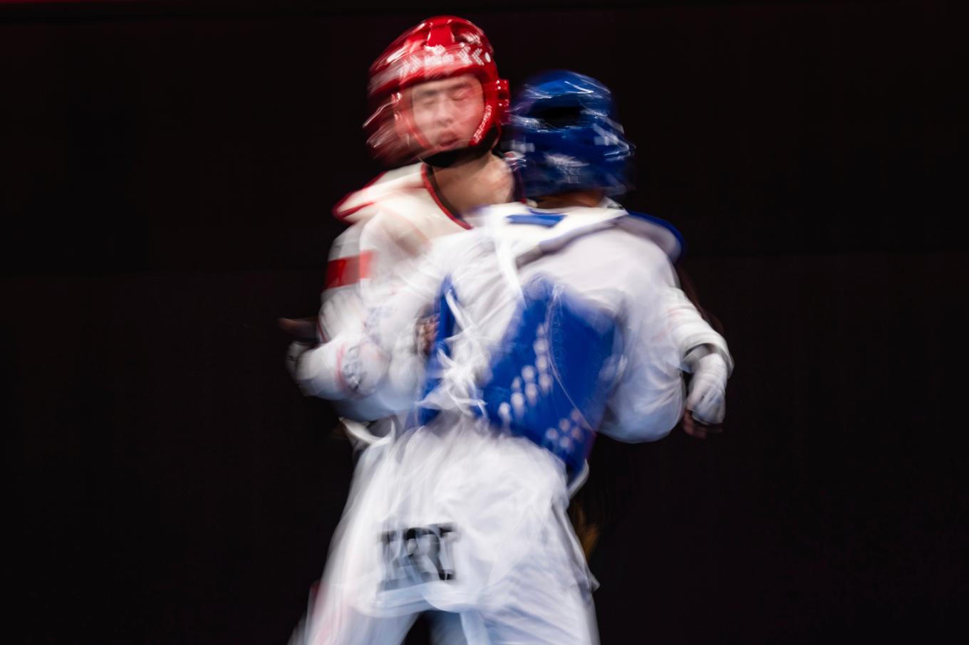 Intervjun landade inte väl hos svenska taekwondounionen (STU). Arkivbild. Foto: Louise Delmotte/AP/TT