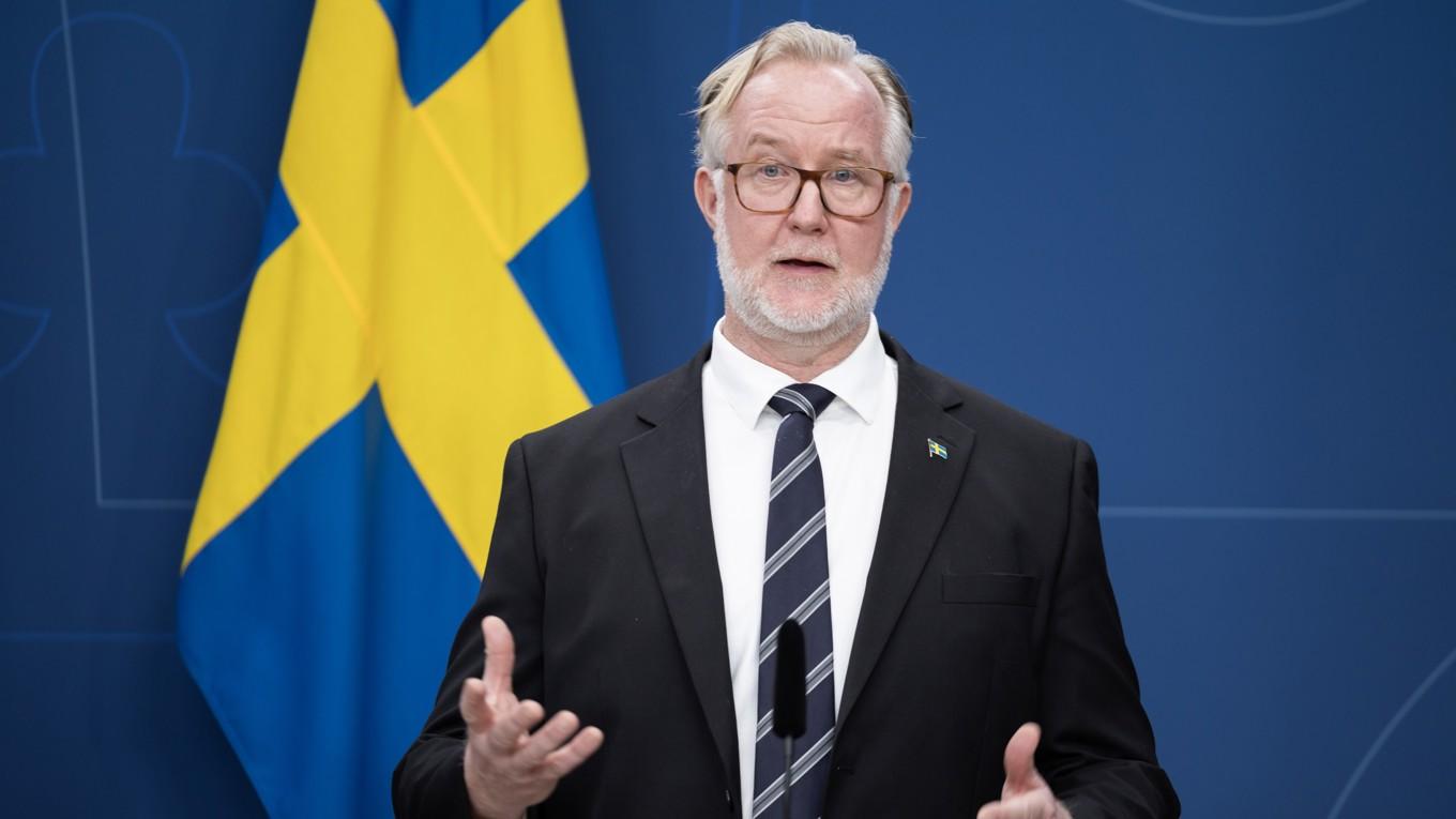Johan Pehrson (L), arbetsmarknads- och integrationsminister. Foto: Ninni Andersson/Regeringskansliet